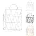 thumbnail image 2 of Coofit Wall File Holder Iron Grid Wall File Organizer Document Organizer Mail Organizer, 2 of 10