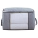 thumbnail image 1 of Organizador de bolsa de almacenamiento de ropa de gran capacidad con asa reforzada, tela gruesa para edredones, mantas, ropa de cama, plegable con cremallera resistente, ventana transparente, 1, 1 of 4