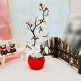 thumbnail image 6 of Simulation Of Wintersweet Persimmon Potted Home Decoration, 6 of 9