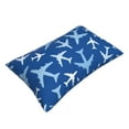 thumbnail image 3 of Haiem Pillowcase for Hair and Skin Queen - Airplanes in the Sky Printed Soft Pillowcase with Envelope Closure-16"x24", 3 of 9