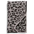 thumbnail image 1 of Manta de leopardo de media lana Manta de lana Manta de leopardo de punto Manta de jacquard de vellón Manta para la siesta en el sofá, 1 of 6