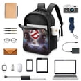 thumbnail image 3 of Film Ghostbusters Unisex Backpack Schoolbag Bookbag 2 Compartment Daypack Satchel Rucksack Travel Laptop Bag, 3 of 6