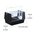 thumbnail image 2 of Pet Products Travel Cage for Birds and Small Animals-Black, 2 of 9