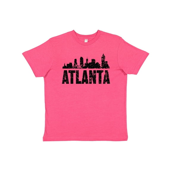 Inktastic Atlanta Skyline Grunge Youth T-Shirt