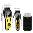thumbnail image 3 of LQT  Men's Hair Cutting Set, Men's Grooming Gifts, Electric Hair Clippers, USB Rechargeable, Durable Blades, Hair, Beard & Full Body Grooming, 3 of 8