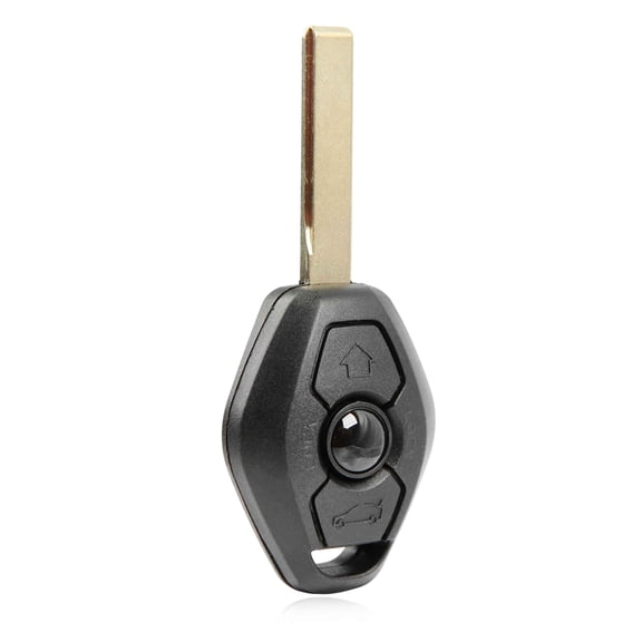Key Fob Remote Replacement Flip for 1999-2009 BMW 3 5 6 Series X Z (LX8FZV, 46 Chip)