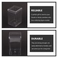 thumbnail image 2 of MasteelfCA 5pcs Action Figure Storage Box Plastic Single Cartoon Figure Doll Display Boxes, 2 of 8