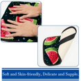 thumbnail image 3 of Watermelon Soft Comfortable Furry Printed Armrest Cover - 12.5x8.2 Inch Armrest Accessory, 3 of 6