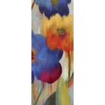 thumbnail image 2 of Wilson, Aimee 12x24 Gold Ornate Wood Framed with Double Matting Museum Art Print Titled - Jardin Ikat I - Mini, 2 of 4