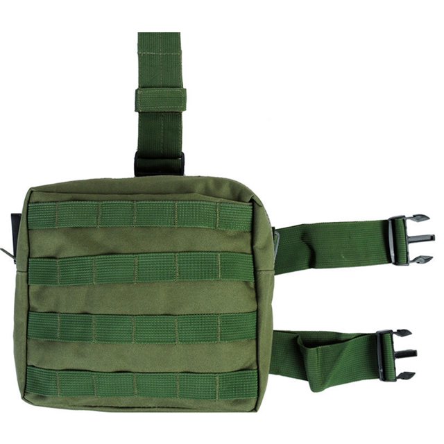 Bangcool Molle Pouch Multifunctional Adjustable Leg Bag Outdoor Pouch for Riding Hiking