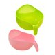 thumbnail image 1 of piezas de filtro para lavar arroz, colador, herramienta de cocina, colador de frijoles, guisantes, cesta de limpieza, dispositivo de filtrado, verde y rosa, 1 of 8