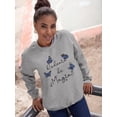 thumbnail image 2 of Surround Yourself W Magic. Sweatshirt Women -Smartprints Designs, Female Large, 2 of 4