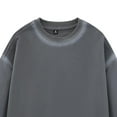 thumbnail image 4 of Tauxra Shirts for Men Fashion, Fashion Casual Gradient Long Sleeve Pullover Blouse, Men's Round Neck Sweatshirt, 4 of 7