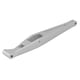 thumbnail image 5 of 2 uds enlace de chasis inferior trasero de Metal para Axial Yeti Jr. Ax90052, plateado Afortunado Sencillez, 5 of 5