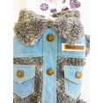 thumbnail image 5 of 1pc Thickened Corduroy Four-Legged Jumpsuit For Pet Dog, Winter, 5 of 5