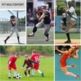 thumbnail image 7 of SHIHUALQ 3 Pairs Soccer Football Socks for Youth Baseball Softball Socks for Women and Men Boys Girls, 7 of 7