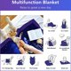 thumbnail image 3 of LHSHID True Crime Gifts Blanket Flannel Soft and Comfortable Anti static Bed Sofa Blanket 50x60in, 3 of 6