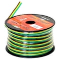 thumbnail image 2 of Sturdy 100-foot Three Conductor 16 Gauge Primary Stranded Cable Ideal For Accessory Hookups With Yellow, Brown And Green Are Bonded Together Making It Easier To Route DEEJAY LED TBH163B100, 2 of 3