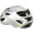 thumbnail image 2 of MET Rivale MIPS Helmet In-Mold Safe-T Upsilon Glossy White Holographic Medium, 2 of 2