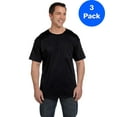 thumbnail image 1 of Hanes Beefy-T pour Hommes avec Poche - 5190P (Lot de 3), 1 of 1