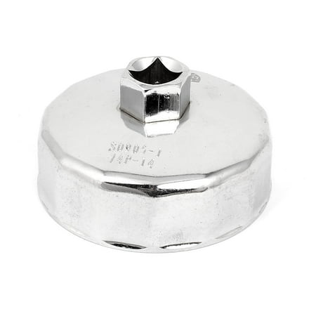 Oil Filter Removal Tool - Unique Bargains Car 74mm Dia 1/2