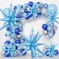 thumbnail image 4 of Lámina con forma de estrella de 14 puntas para globos LAIAMER, 56 cm, color azul, 4 of 7