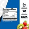 thumbnail image 5 of Nutricost BCAA Powder- 2:1:1 (Strawberry Kiwi) 90 Servings - Non-GMO Amino Acids, 5 of 5