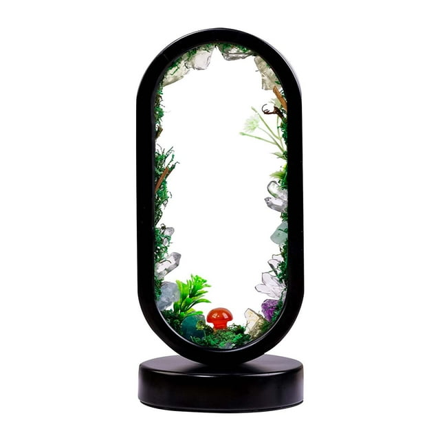 Natural Stone Oval Night Light Style Ambient Lamp For Home Nightlight Lamp Cute Night Light Birthday Rechargeable Motion Light Dinosaur Projector Light for Kids