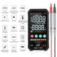 thumbnail image 3 of Super Slim Palm Size 3,3 pulgadas LCD multímetro digital 6000 recuentos verdadero RMS medidor unive Mastfuyi Medidor de voltaje, 3 of 7