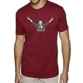 thumbnail image 1 of LA Pop Art Men's Premium Blend Word Art T-shirt - I'M NOT A CROOK, 1 of 2
