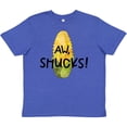 thumbnail image 3 of Inktastic Aw, Shucks Corn on the Cob Humor Youth T-Shirt, 3 of 5
