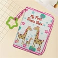 thumbnail image 5 of Baby Photo Album Soft Cloth Infant Photo Book Baby Memory Book Photo Collector for Family Newborns Shower Party Favors BrioTek, 5 of 7