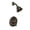 Mediterranean Bronze, variant on Moen T2122 Traditional Single Handle Pressure Balanced Shower Trim - Nickel