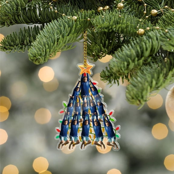 Tim Robinson Zipline Ornament, I Think You Should Leave, ITYSL, Double Sided Acrylic Ornament