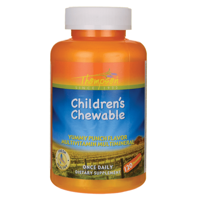 Thompson Children's Chewable - Punch Flavor 120 Chwbls