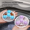 thumbnail image 4 of 3 Pcs Filtre à Cheveux Réutilisable pour Machine à Laver, Attrape-Peluches pour Animaux, 4 of 10
