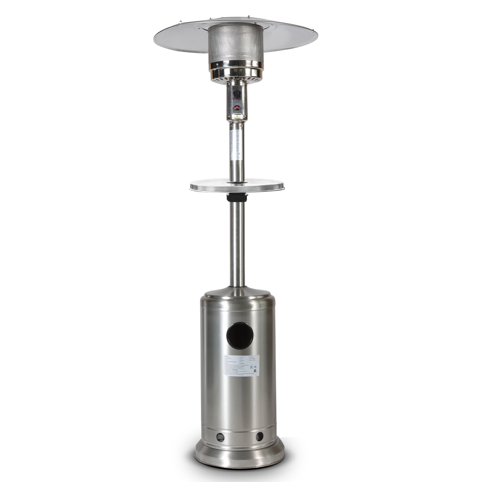 SESSLIFE Patio Propane Heater, 88" Tall Propane Outdoor Heater with