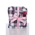 thumbnail image 2 of White Mark Women's Three-Piece Button-Down Pajama Set, 2 of 6