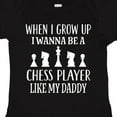 thumbnail image 4 of Inktastic Chess Player Childs Game Boys or Girls Baby Bodysuit, 4 of 5