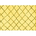 thumbnail image 1 of Ahgly Company Indoor Rectangle Solid Yellow Modern Area Rugs, 8' x 12', 1 of 4