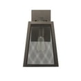 thumbnail image 3 of Lighting EMERSON Industrial 1 Light Rubbed Bronze Outdoor Wall Sconce 15" Tall, 3 of 4