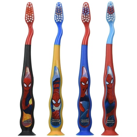 Ultimate Spider-man Toothbrushes Soft - 4 Pack, Ultimate Spider-man By ...