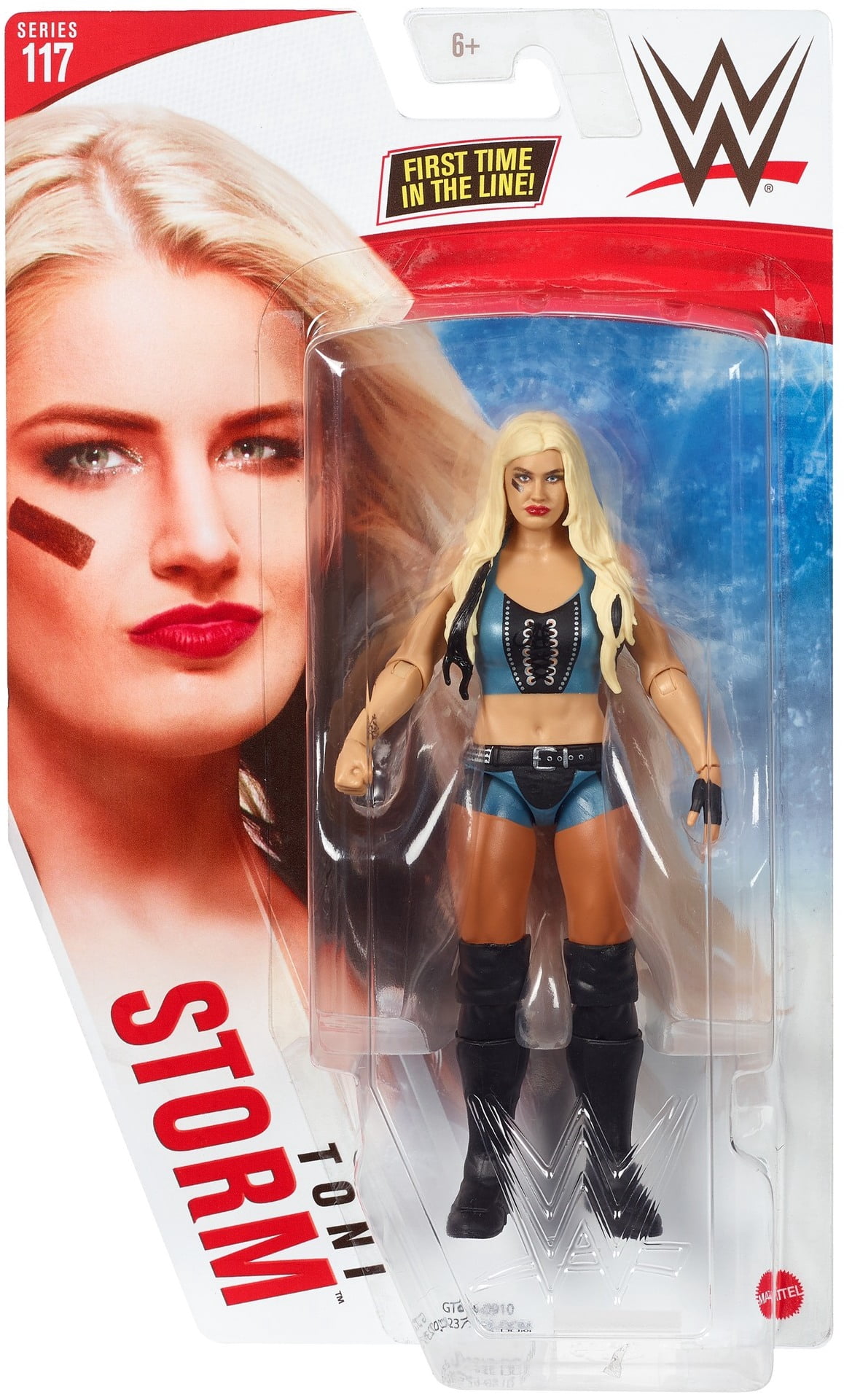 WWE Storm 6 in Action Figure Posable Toy and Collectible For Ages 6 Years Old & Up