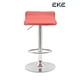 thumbnail image 3 of Bancos Altos Barra 2 Pzs Desayunador Para Cocina Giratorios Rojo EKE Life Home 8174, 3 of 4