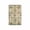 Ivory, variant on Superior Mayfair Distressed Damask Indoor Area Rug, 8' x 10', Black