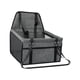 thumbnail image 2 of Asiento de coche para perros, cama, asiento de coche para cachorros, asiento elevador portátil y cómodo para perros, asiento de coche para cachorros Gris oscuro, 2 of 8