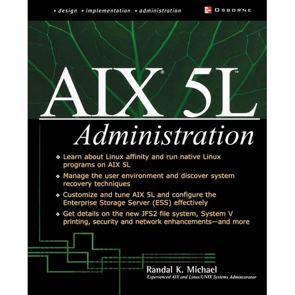 McGraw-Hill Osborne Networking AIX 5l Administration, (Paperback)