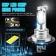thumbnail image 2 of 2 uds H7 lámpara de decodificación de alto brillo luz antiniebla LED para automóvil lámpara de motocicleta (3000K), 2 of 5