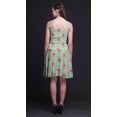 thumbnail image 4 of Bimba Robe Soleil Mini pour Femmes à Bretelles Spaghetti, Haut à Taille Smockée Imprimé Floral - Grand, 4 of 5