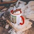 thumbnail image 5 of 3dRose, Americana Vintage Statue of Liberty, 15oz Two-Tone Red Mug, 5 of 7